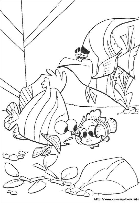 Finding Nemo coloring picture